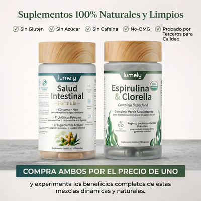 Paquete de restablecimiento intestinal natural Lumely®