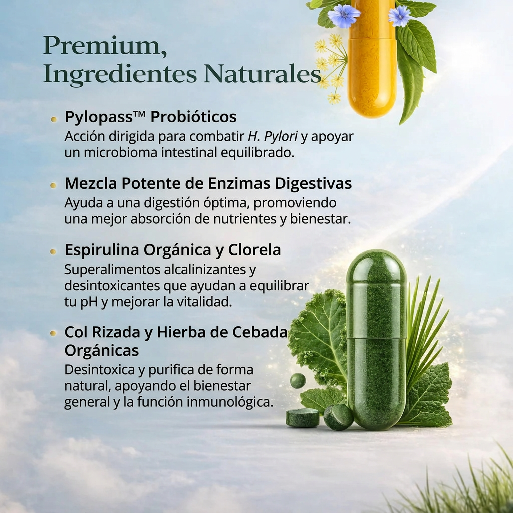Paquete de restablecimiento intestinal natural Lumely®