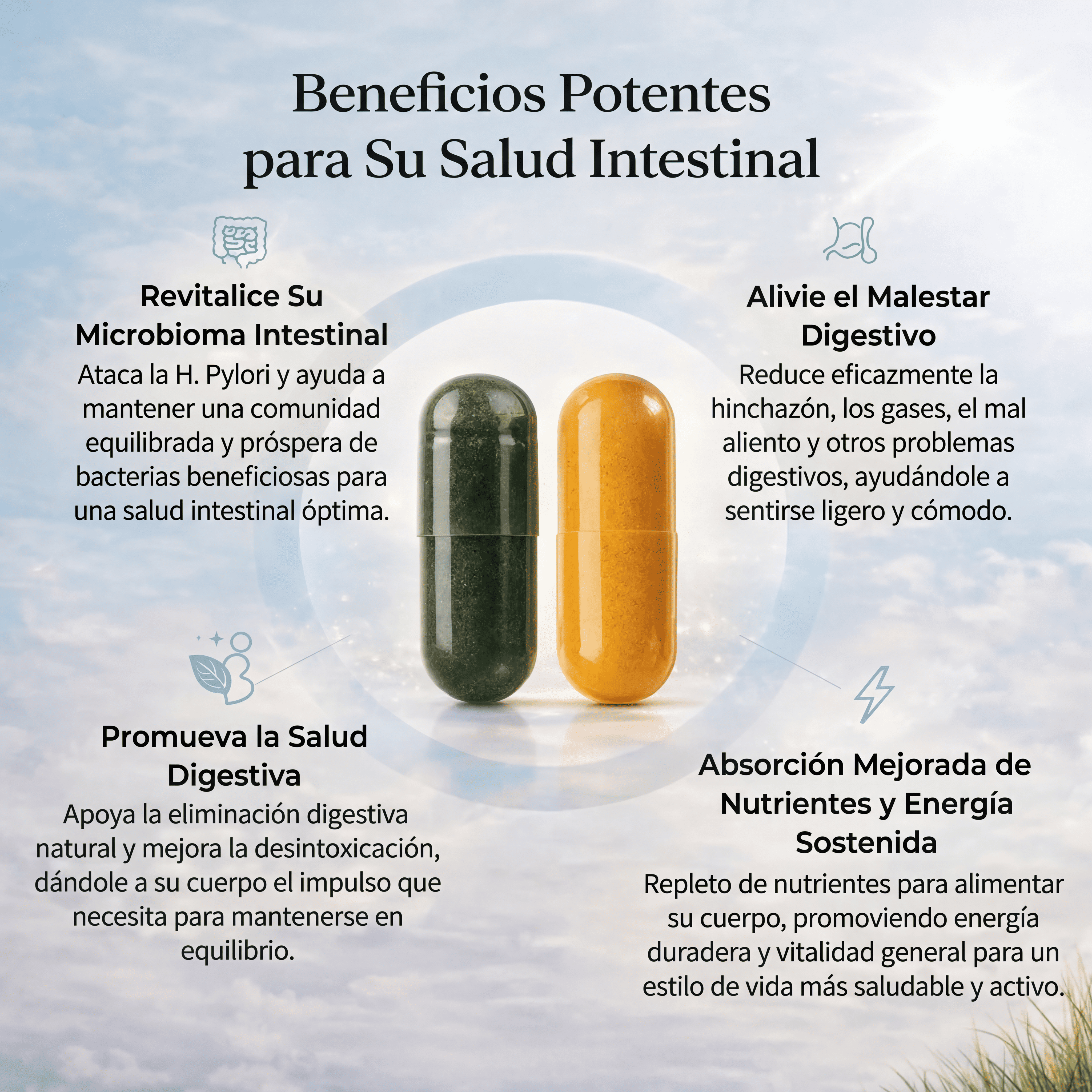 Paquete de restablecimiento intestinal natural Lumely®