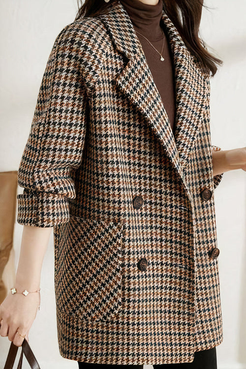 シャンタル® |千鳥格子柄がスタイリッシュなジャケット